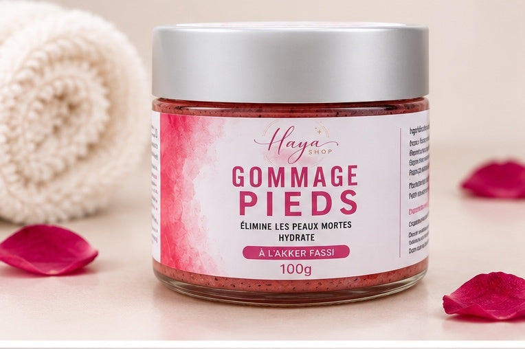 Gommage Pieds à l’Aker Fassi