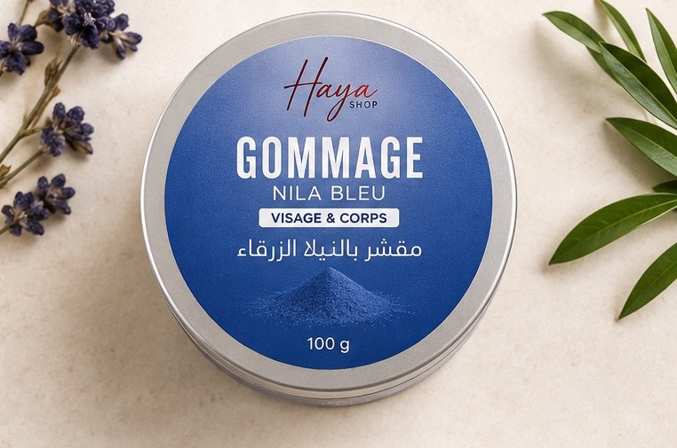 Gommage Nila Bleu – Visage & Corps