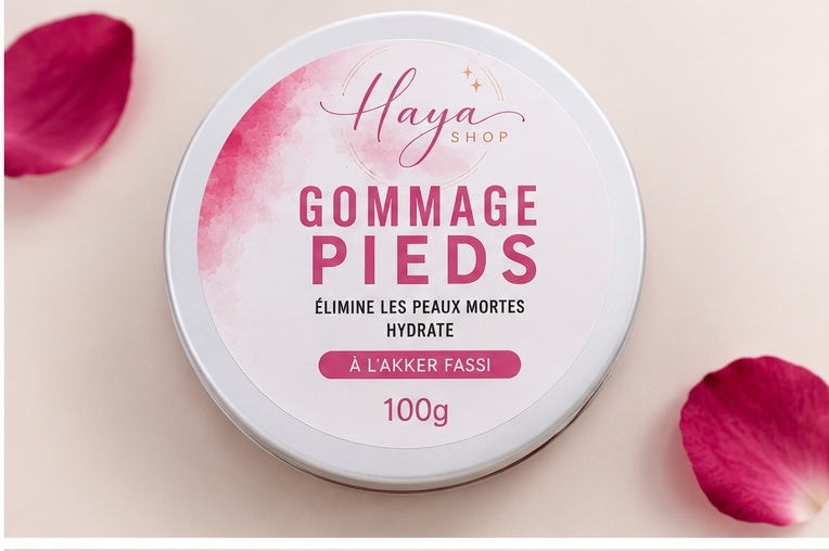 Gommage Pieds à l’Aker Fassi
