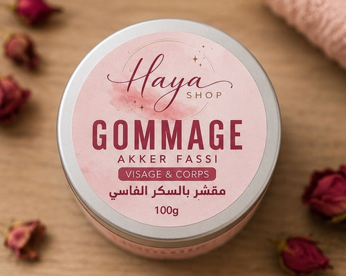 Gommage à l’Aker Fassi – Visage & Corps