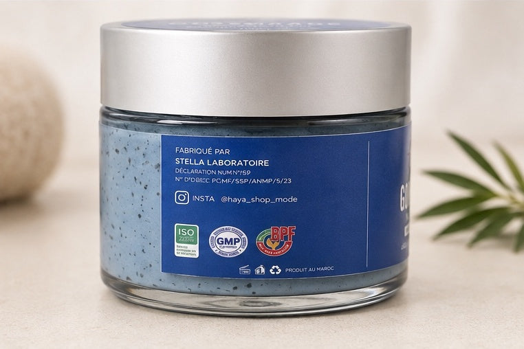 Gommage Nila Bleu – Visage & Corps