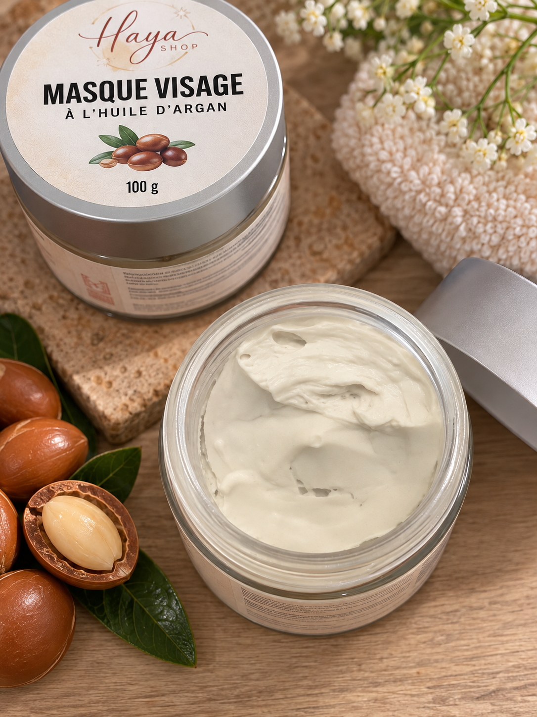 Masque Visage à l’Huile d’Argan
